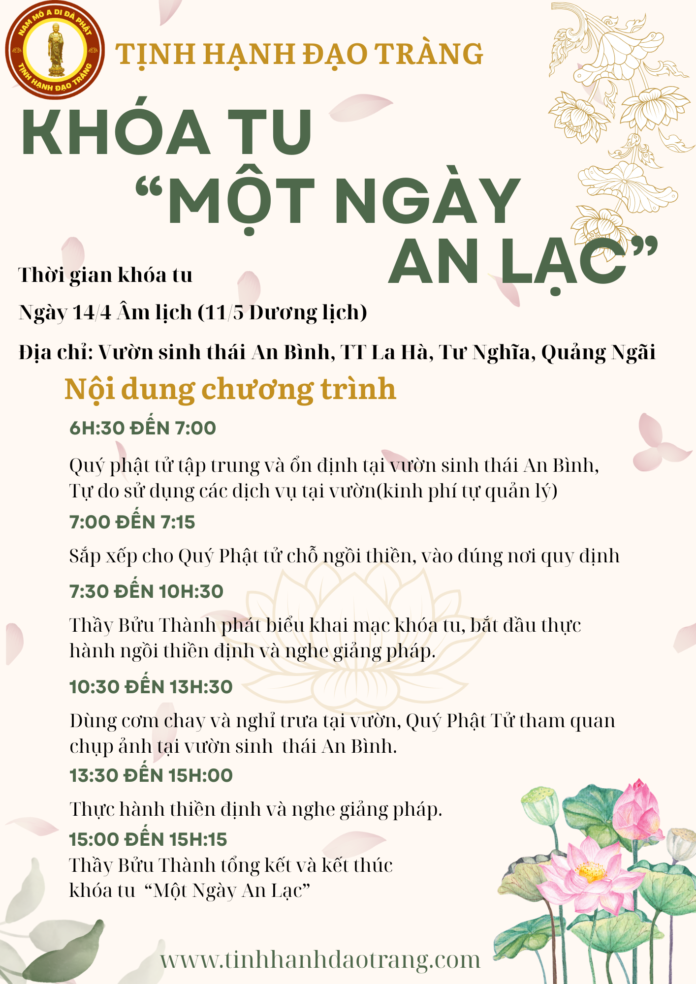 Tịnh Hạnh Đạo Tràng